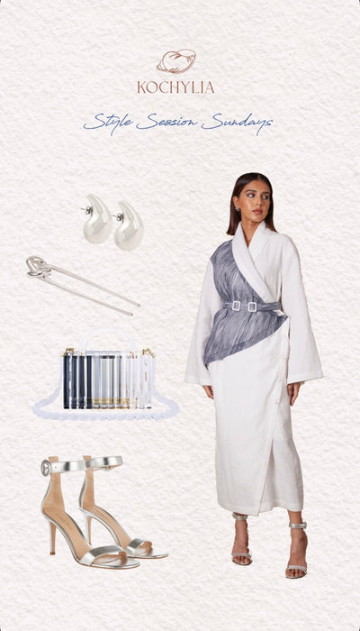 Waves Wrap Kimono