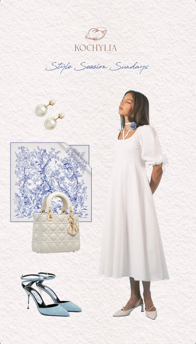Sashiko-Rose Dress