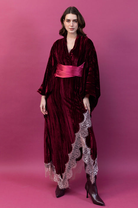 Rosy Kaftan Kimono