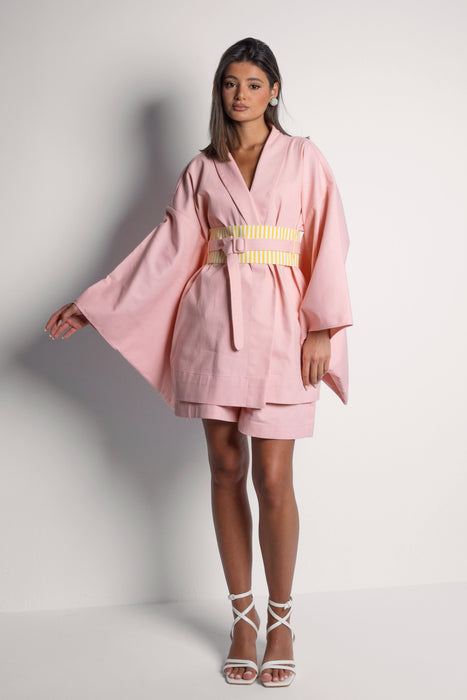 Peach Kimono