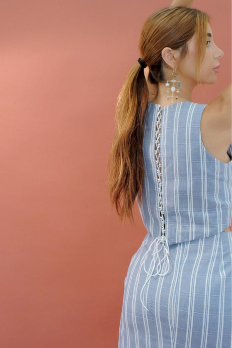 Trio-Slit Dress