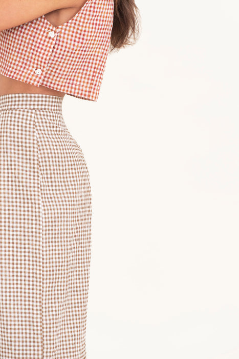 Gingham Pants